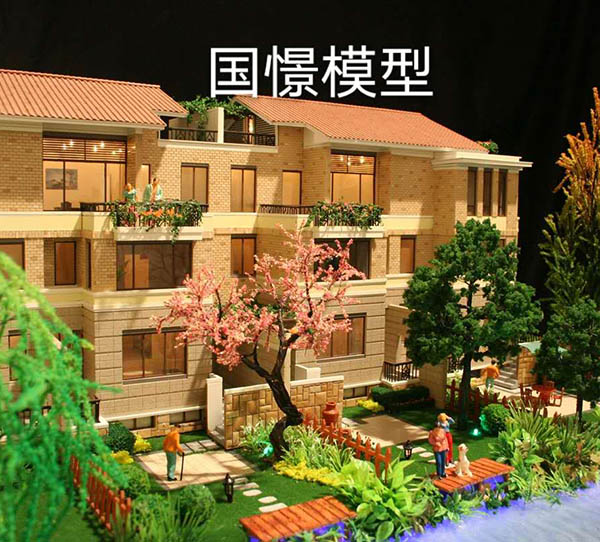 天峻县建筑模型